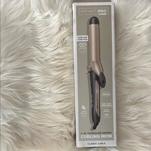 Conair InfinitiPro Tourmaline Ceramic Curling Iron - Gold and Black